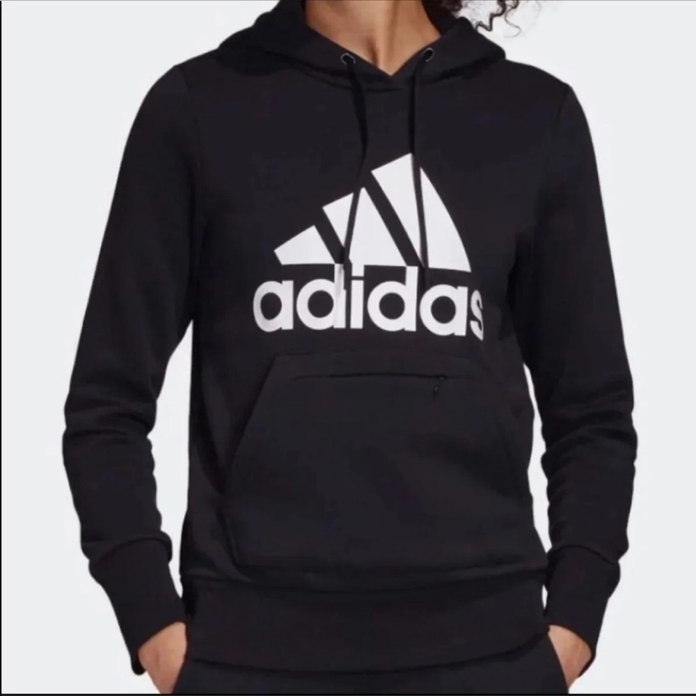 Adidas hoodie Pullover Fleece Medium black